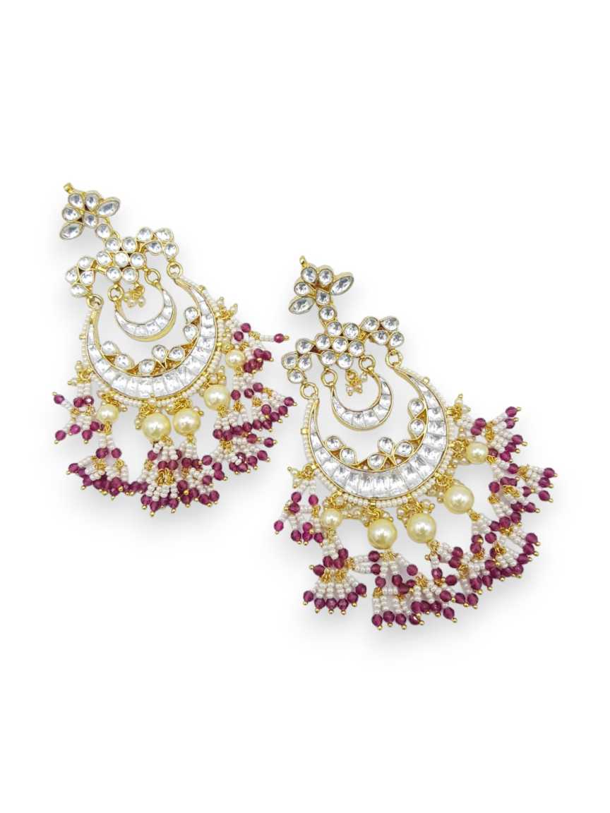 EARRING in JADAU KUNDAN Style | Design - 21711