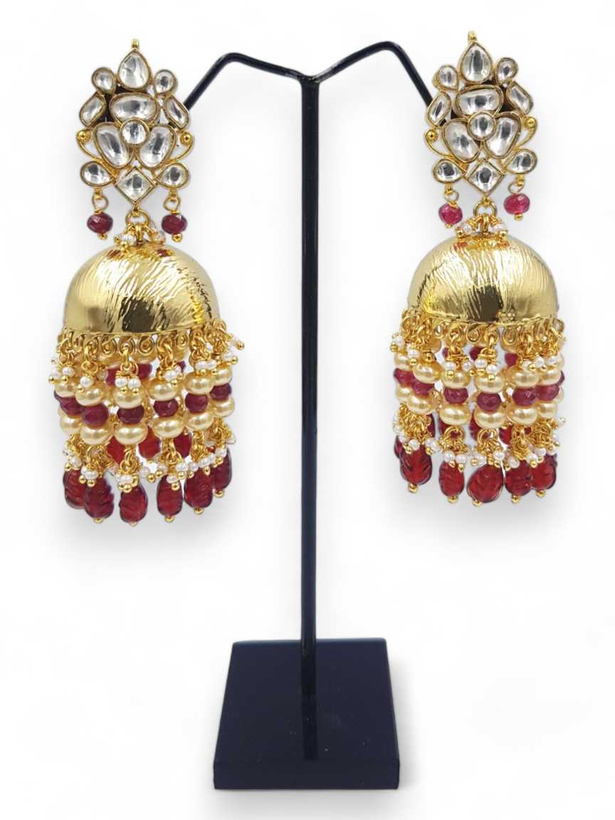 EARRING in JADAU KUNDAN Style | Design - 22017
