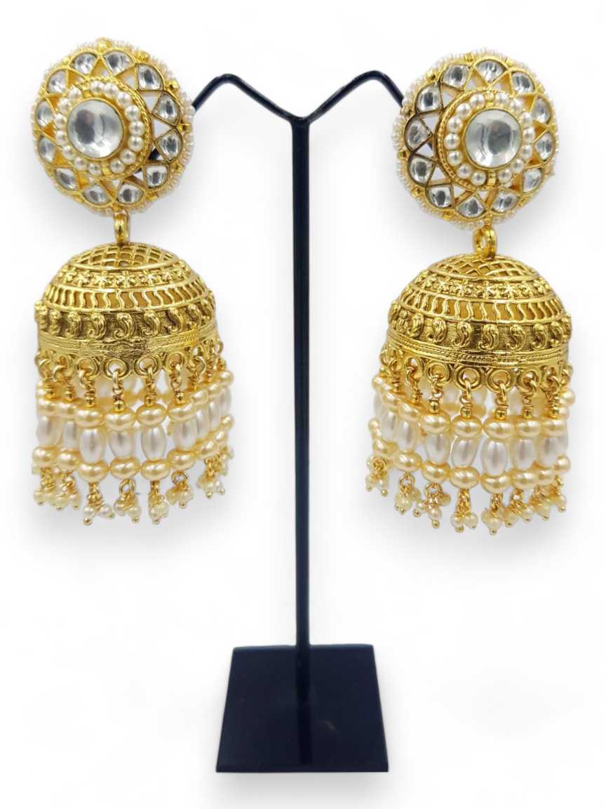 EARRING in JADAU KUNDAN Style | Design - 22023