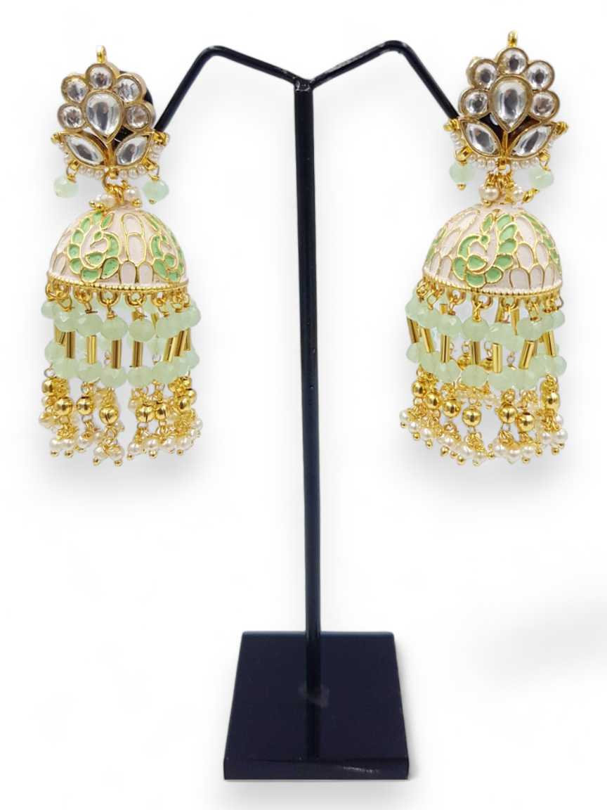 EARRING in JADAU KUNDAN Style | Design - 22072