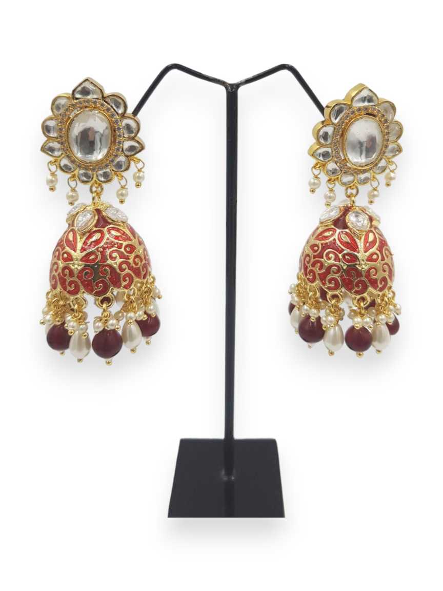 kundan-earring-ERKU22646MRHG