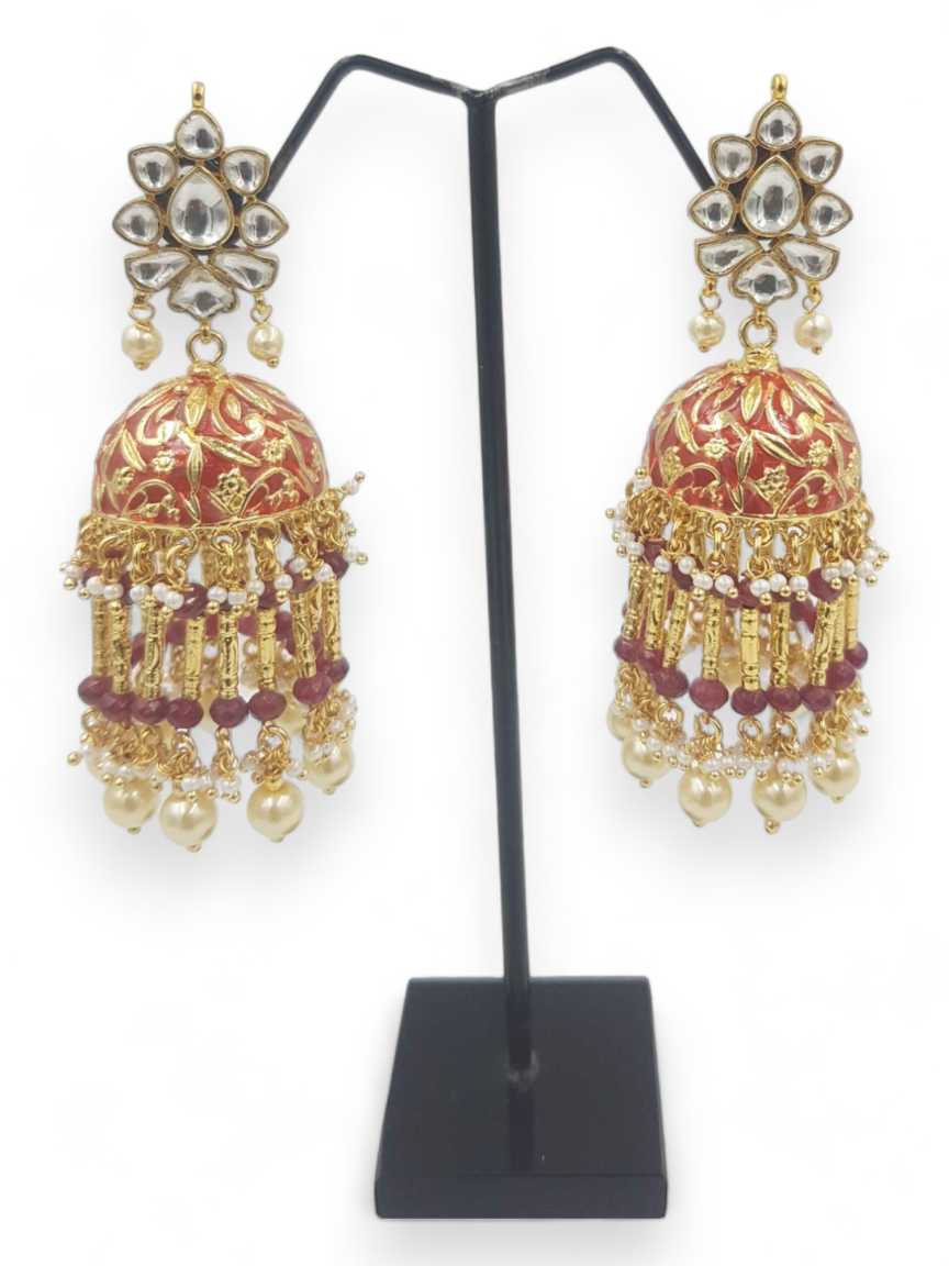 kundan-earring-ERKU22667MRHG
