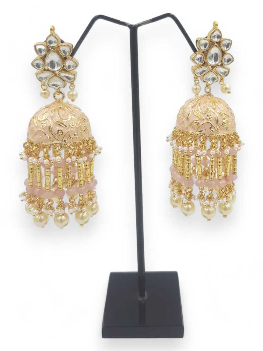 EARRING in JADAU KUNDAN Style | Design - 22667