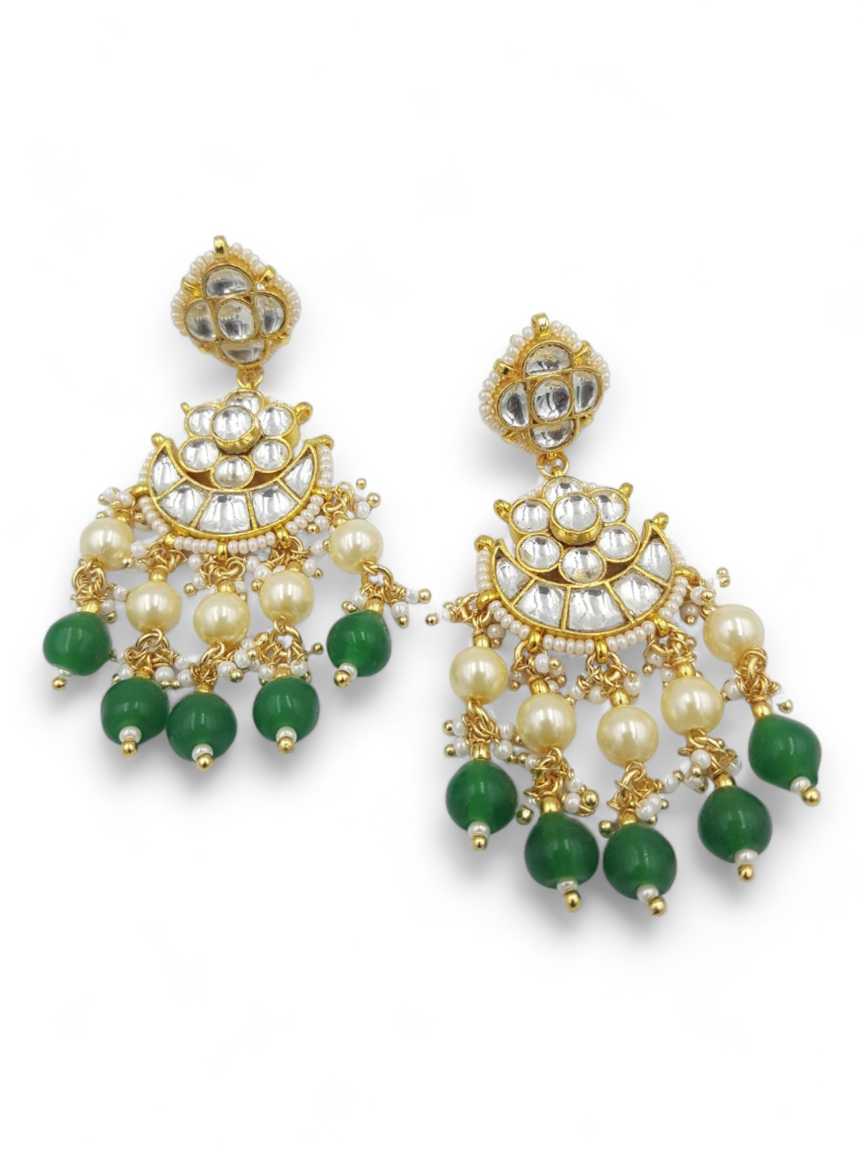 EARRING in JADAU KUNDAN Style | Design - 22716