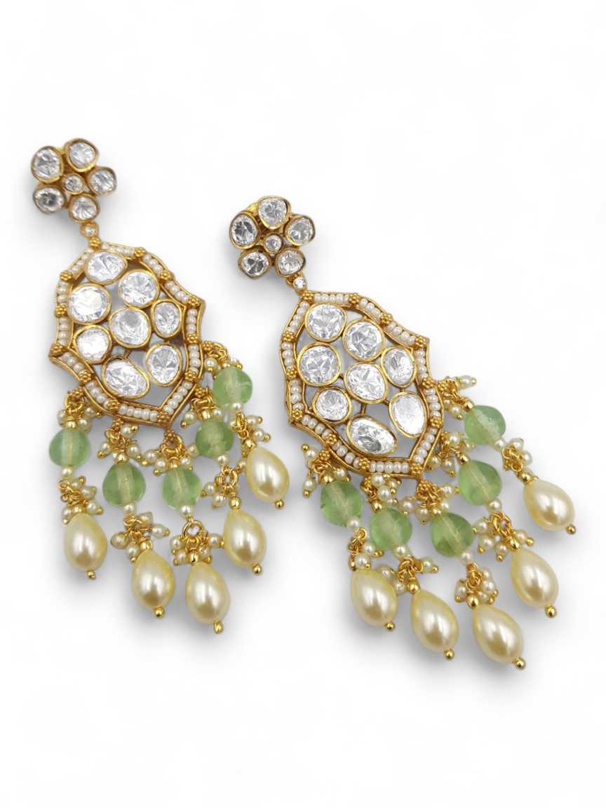 EARRING in JADAU KUNDAN Style | Design - 22808