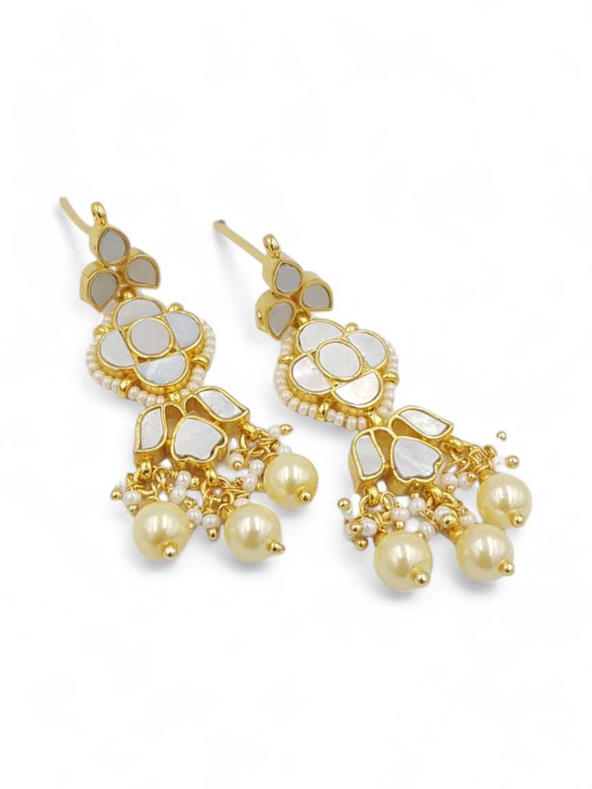 EARRING in JADAU KUNDAN Style | Design - 22900