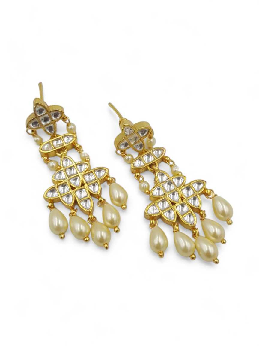 EARRING in JADAU KUNDAN Style | Design - 23020