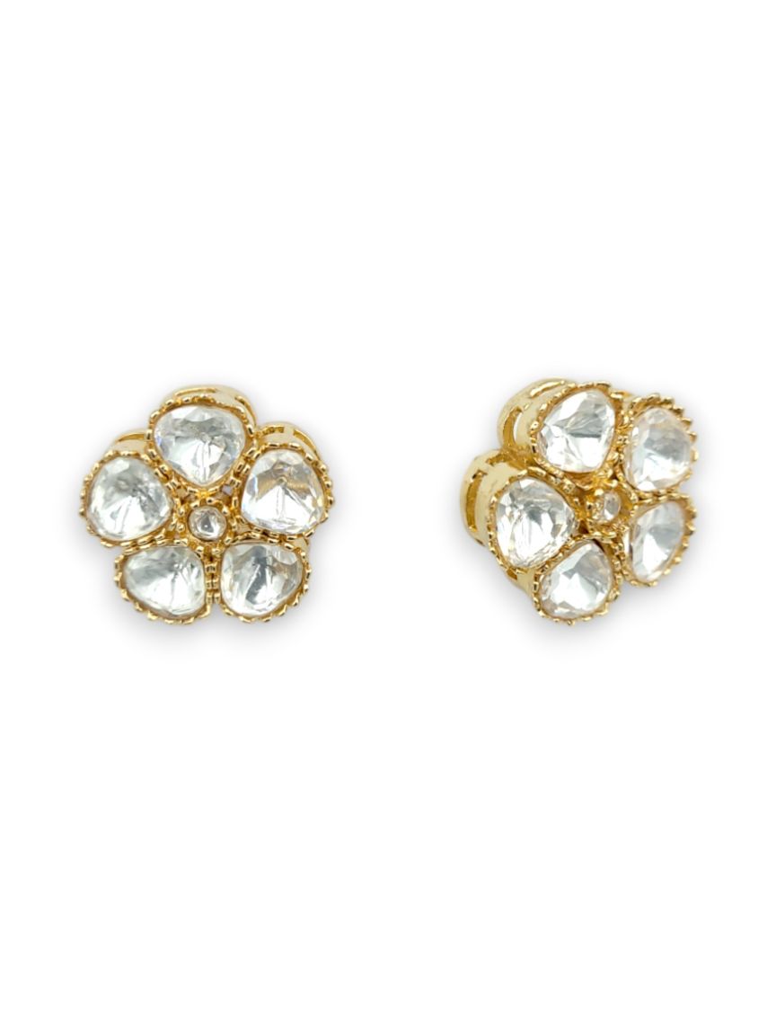 EARRING IN JADAU KUNDAN STYLE | DESIGN - 23833