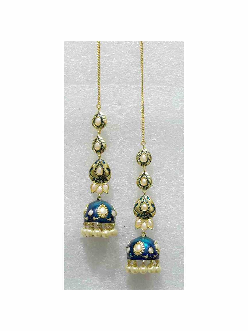 EARRING in MEENAKARI Style | Design - 15921