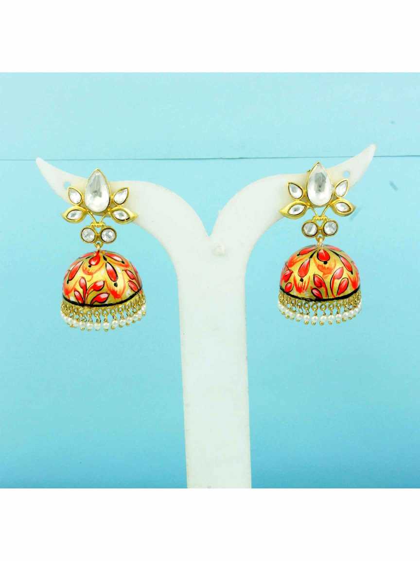 EARRING in MEENAKARI Style | Design - 16232