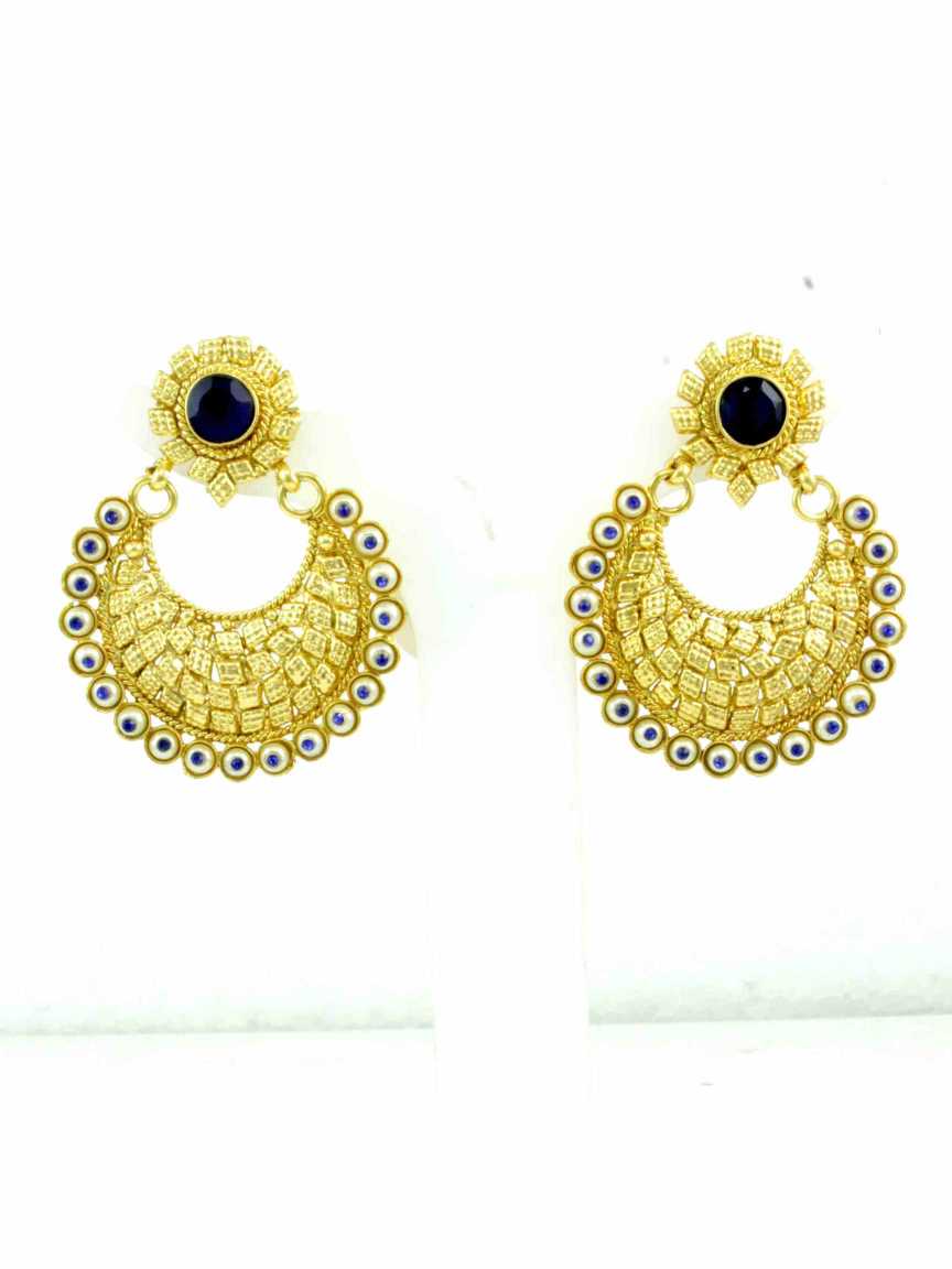 gold-earring-ERPG11999BLHG