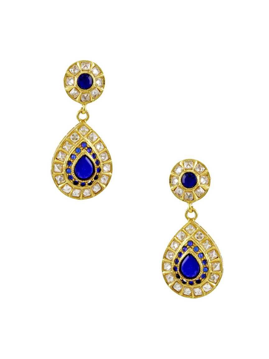 rajwadi-earring-ERRJ10043BLHG