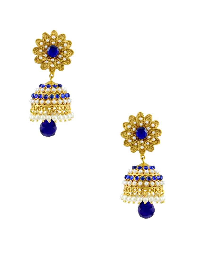 rajwadi-earring-ERRJ10054BLHG