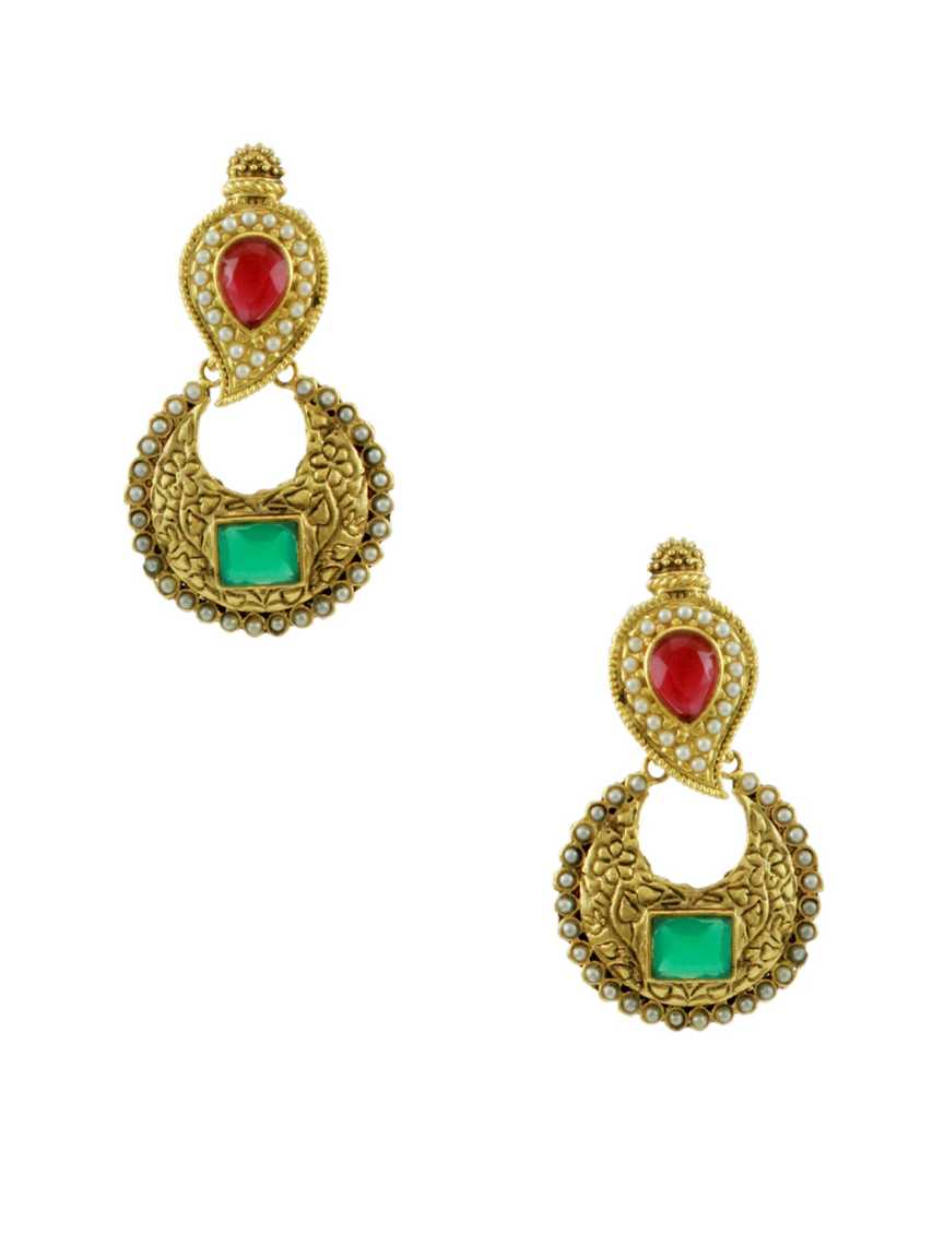 EARRING in TRADITIONAL RAJWADI Style | Design - 10102