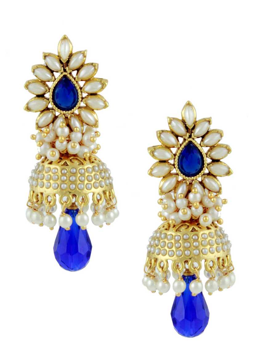 rajwadi-earring-ERRJ10107BLHG
