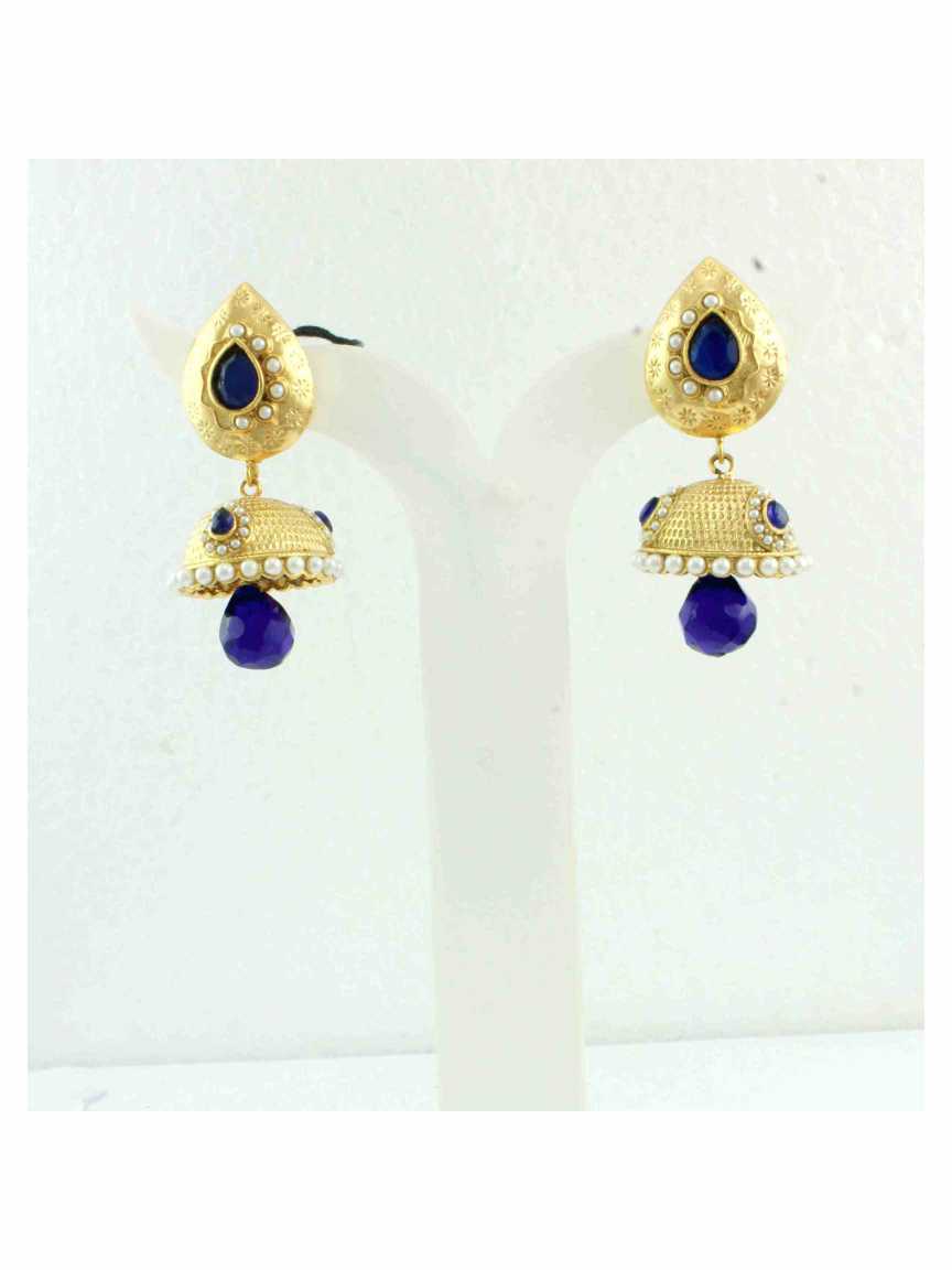 rajwadi-earring-ERRJ10108BLHG