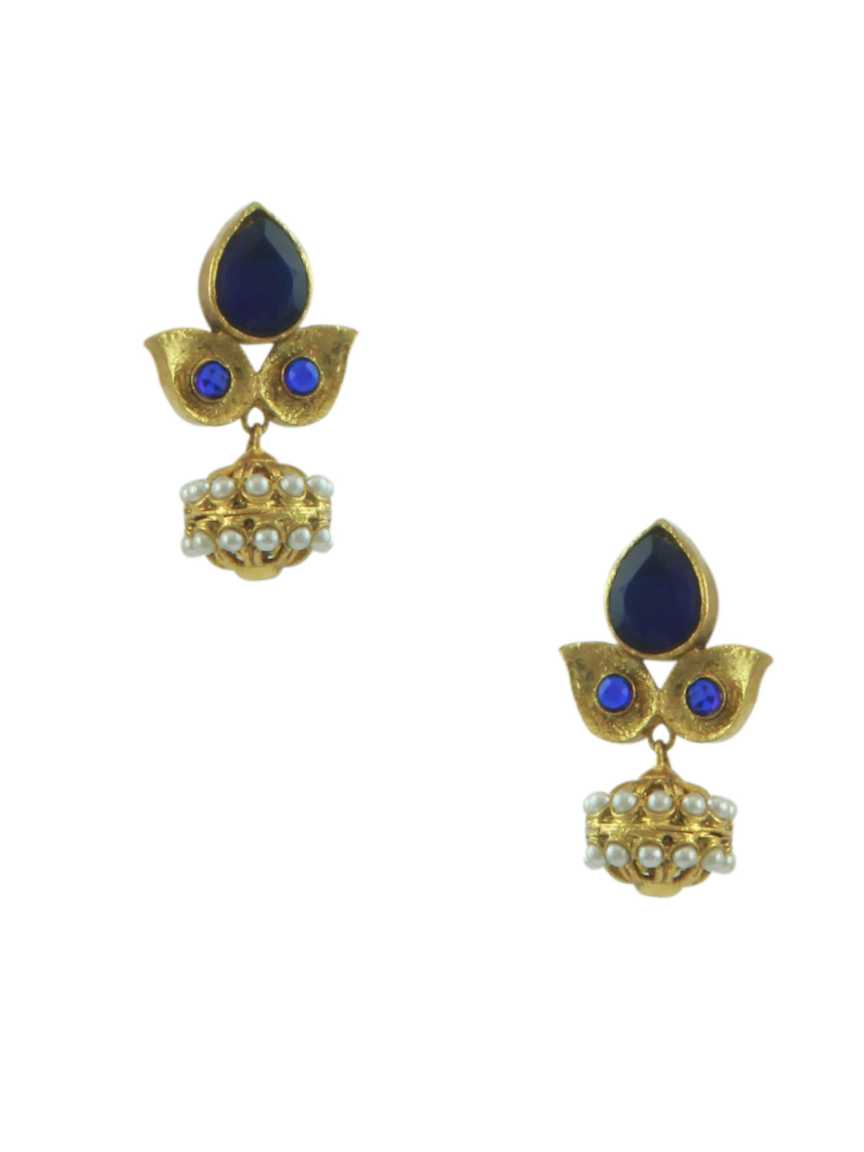 rajwadi-earring-ERRJ10166BLHG