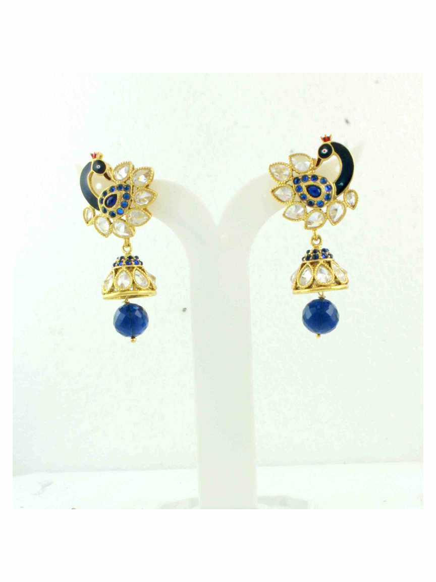 rajwadi-earring-ERRJ10168BLHG