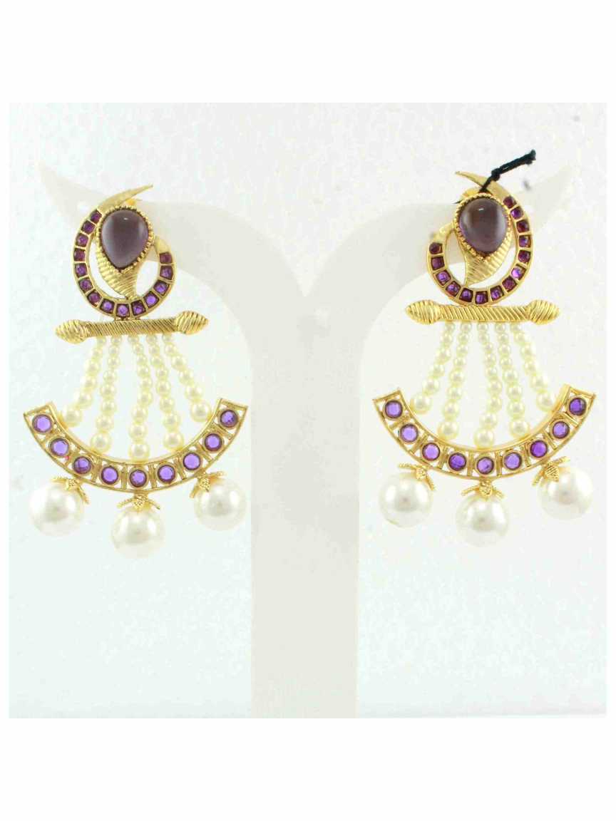 EARRING in TRADITIONAL RAJWADI Style | Design - 10458