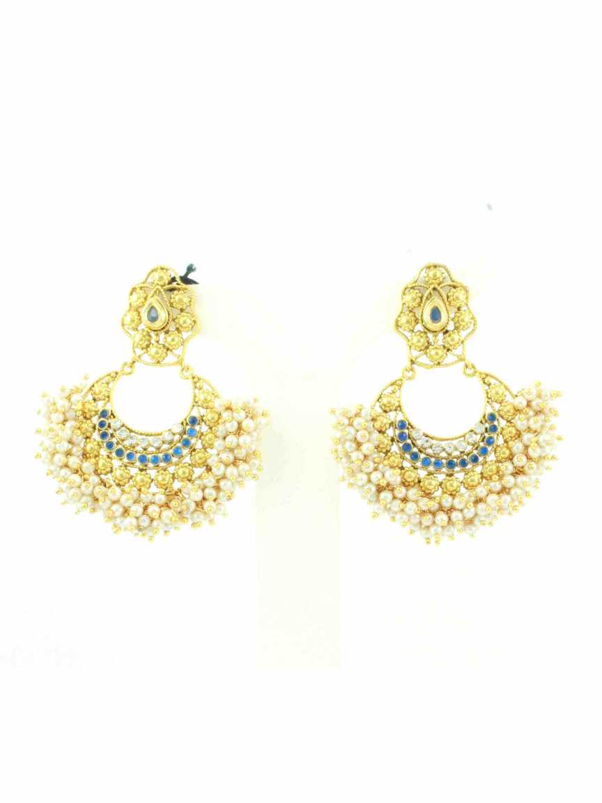 EARRING in TRADITIONAL RAJWADI Style | Design - 10459