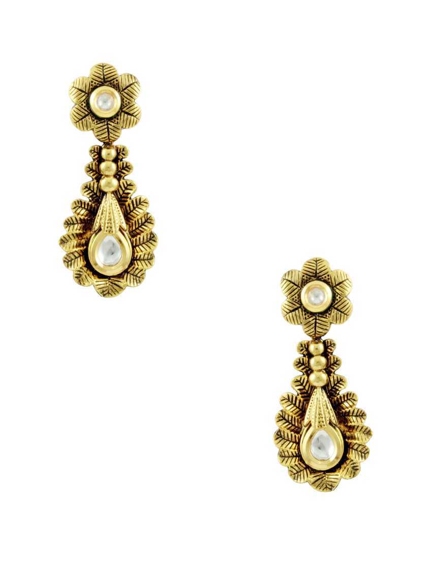 EARRING in TRADITIONAL RAJWADI Style | Design - 10633