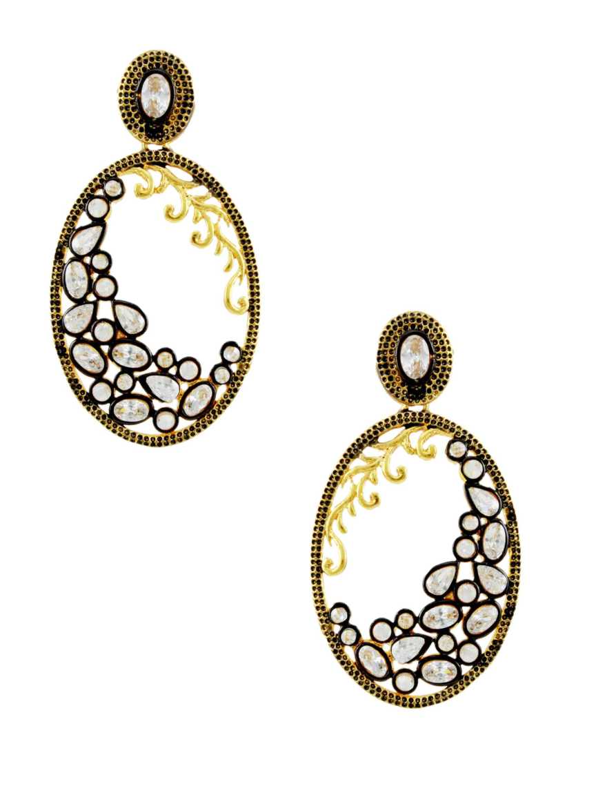 EARRING in TRADITIONAL RAJWADI Style | Design - 10717
