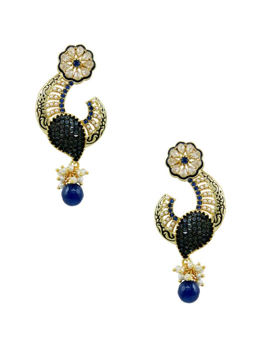rajwadi-earring-ERRJ11014BLHG