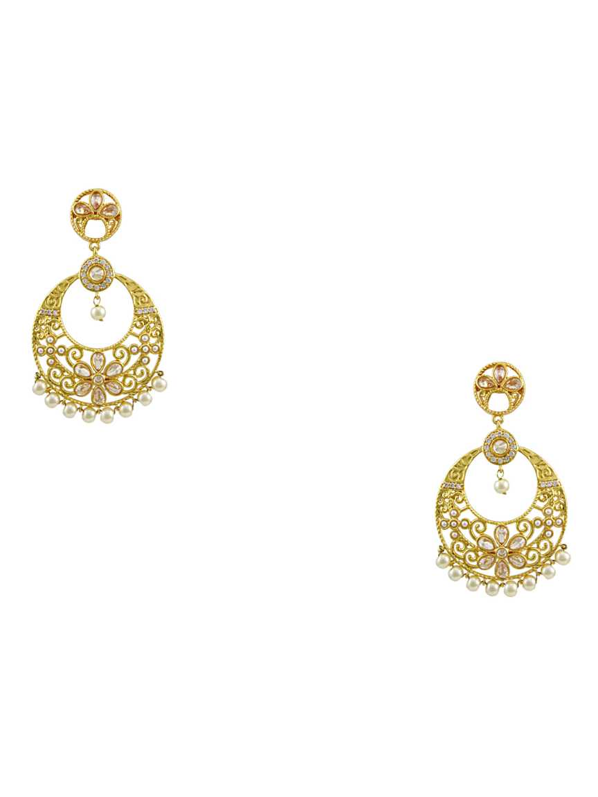 EARRING in TRADITIONAL RAJWADI Style | Design - 12551