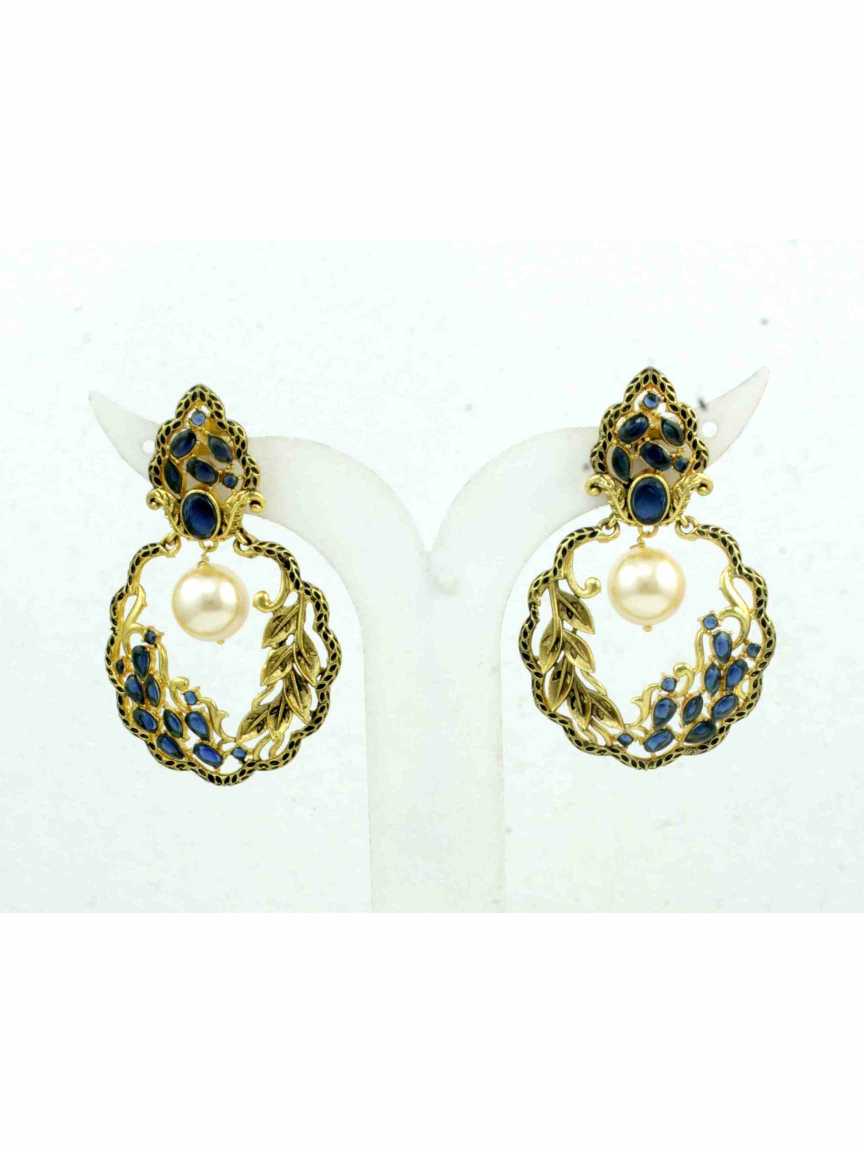rajwadi-earring-ERRJ13223BLHG