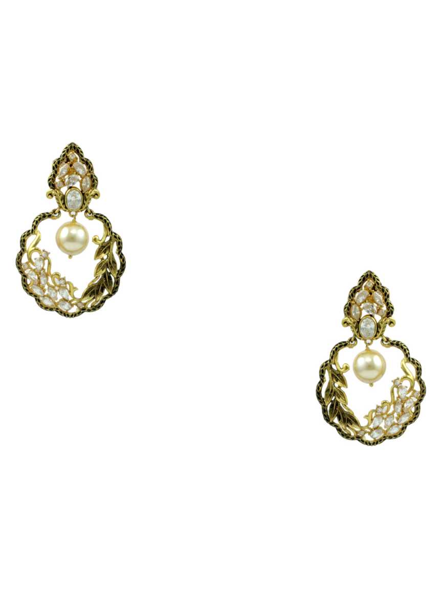 EARRING in TRADITIONAL RAJWADI Style | Design - 13223