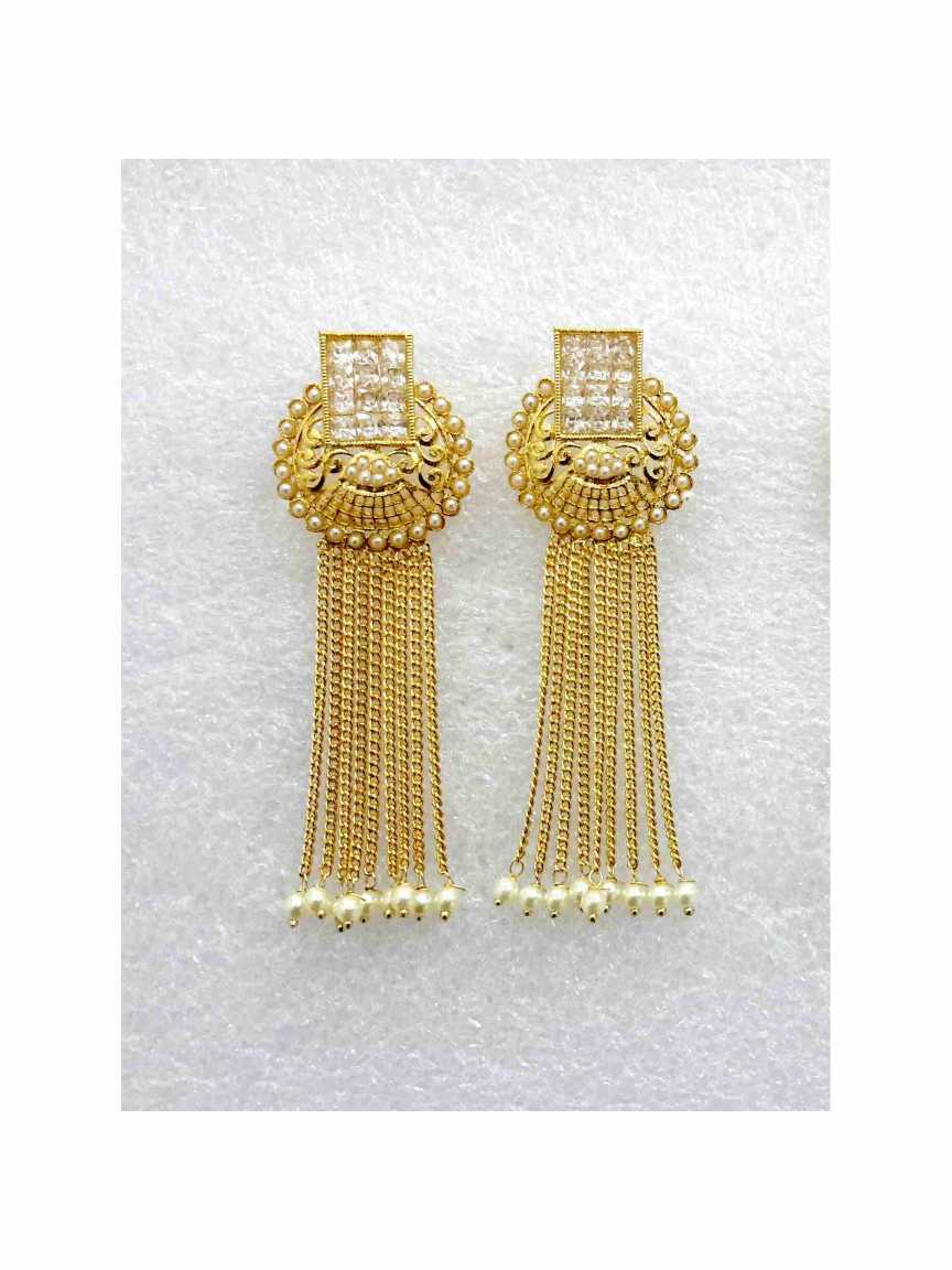 EARRING in TRADITIONAL RAJWADI Style | Design - 13323