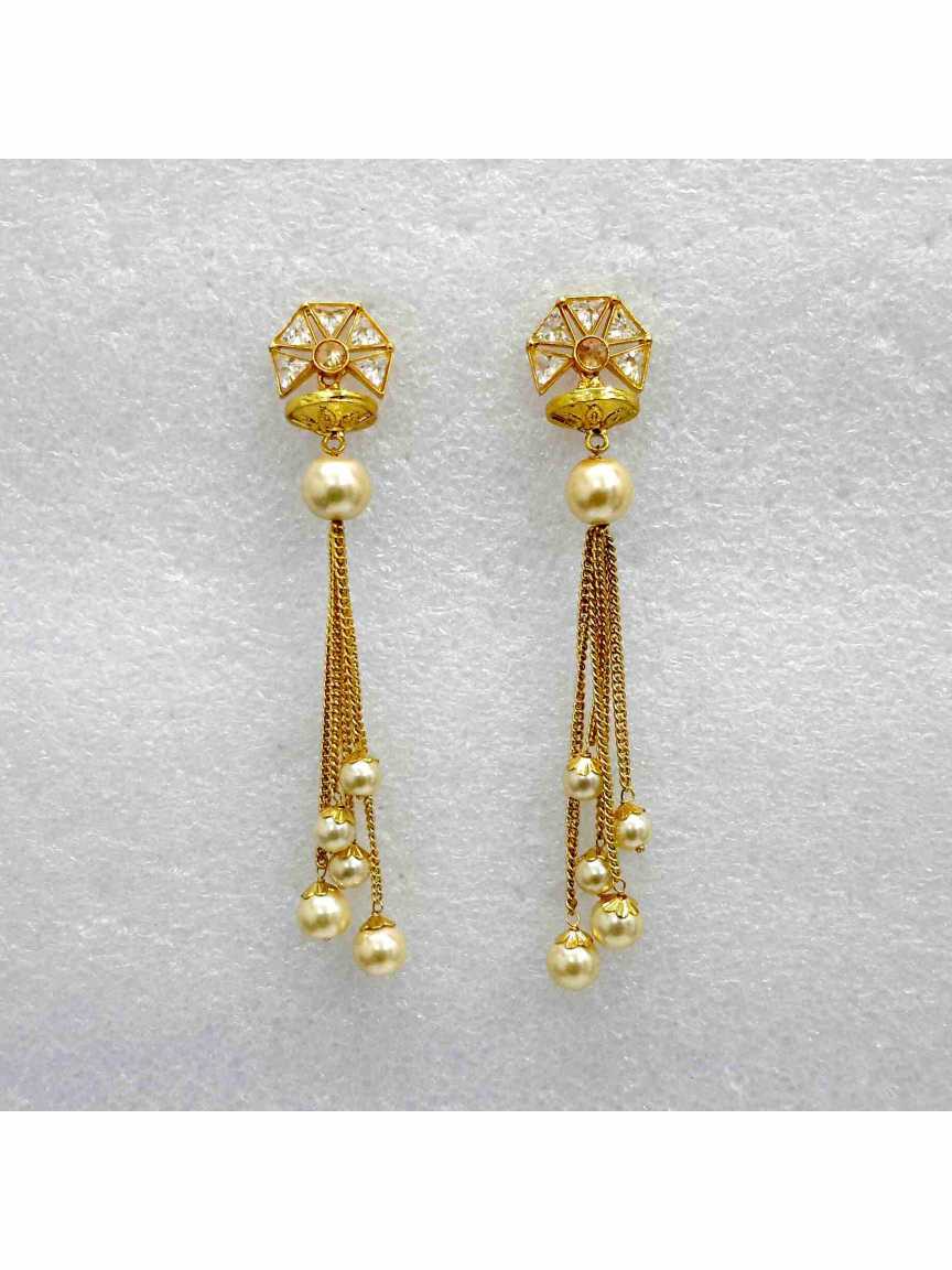 EARRING in TRADITIONAL RAJWADI Style | Design - 13330