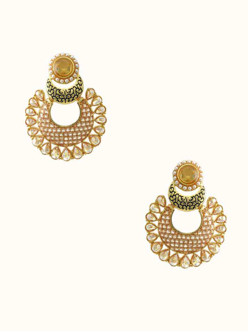 EARRING in TRADITIONAL RAJWADI Style | Design - 13352
