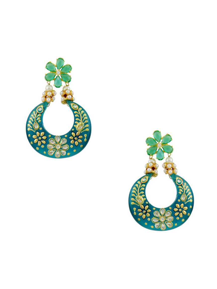 EARRING in TRADITIONAL RAJWADI Style | Design - 14539