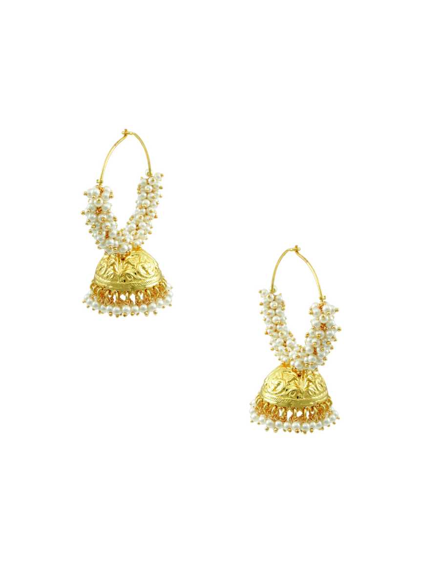 EARRING in TRADITIONAL RAJWADI Style | Design - 14770