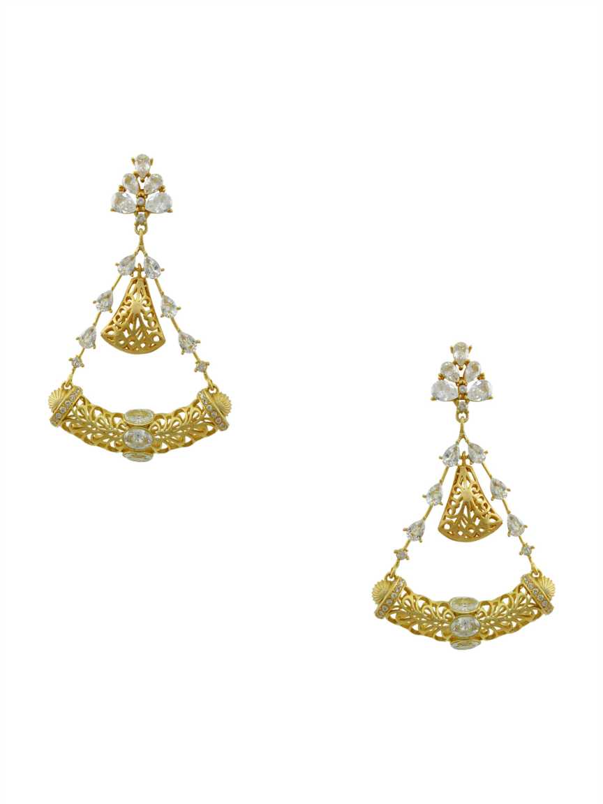 EARRING in TRADITIONAL RAJWADI Style | Design - 14808