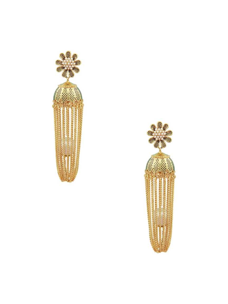 EARRING in TRADITIONAL RAJWADI Style | Design - 15560