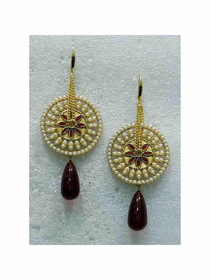 EARRING in TRADITIONAL RAJWADI Style | Design - 15622
