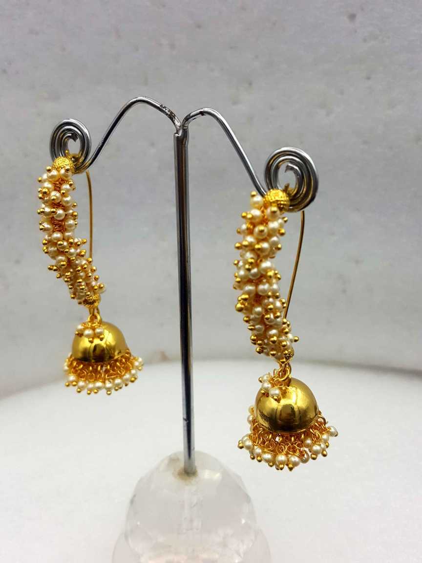EARRING in TRADITIONAL RAJWADI Style | Design - 20899