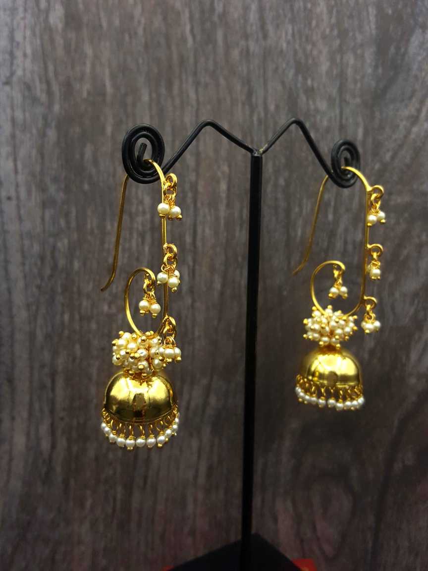 EARRING in TRADITIONAL RAJWADI Style | Design - 20945