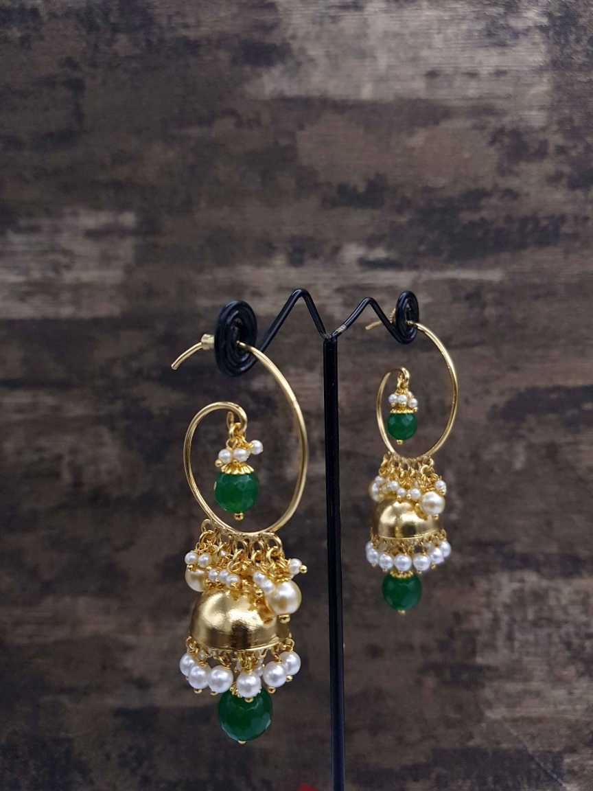 EARRING in TRADITIONAL RAJWADI Style | Design - 20986