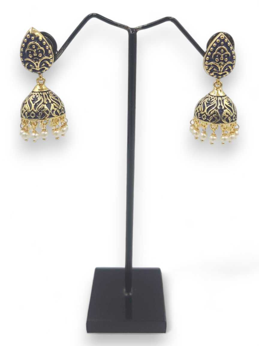 EARRING in TRADITIONAL RAJWADI Style | Design - 22658