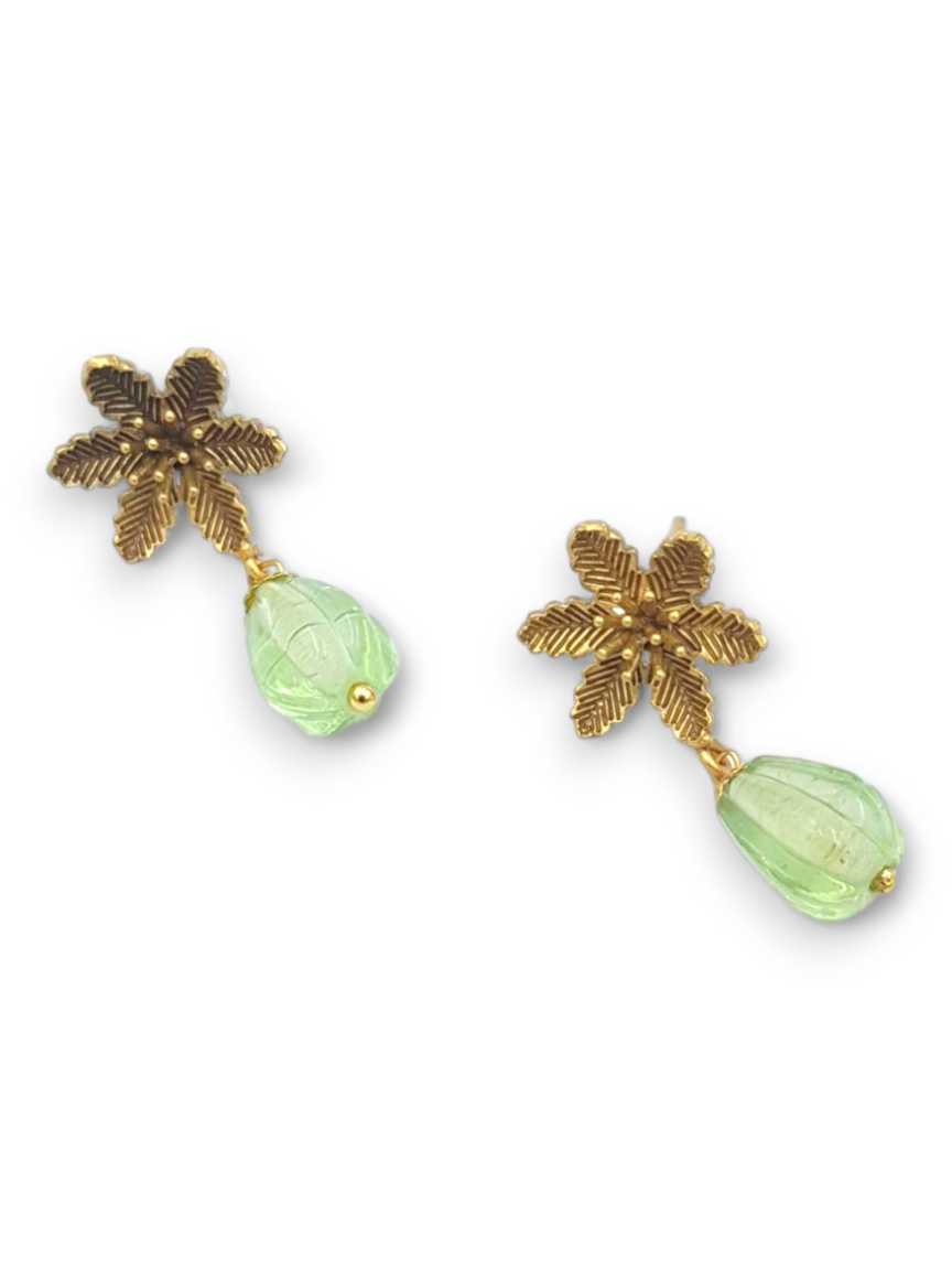 EARRING in TRADITIONAL RAJWADI Style | Design - 22711