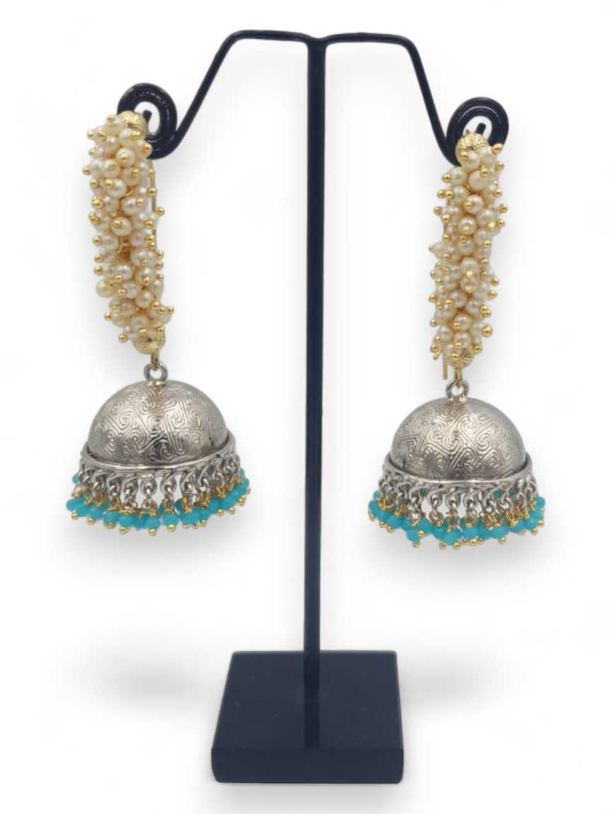 EARRING IN TRADITIONAL RAJWADI STYLE | DESIGN - 23106
