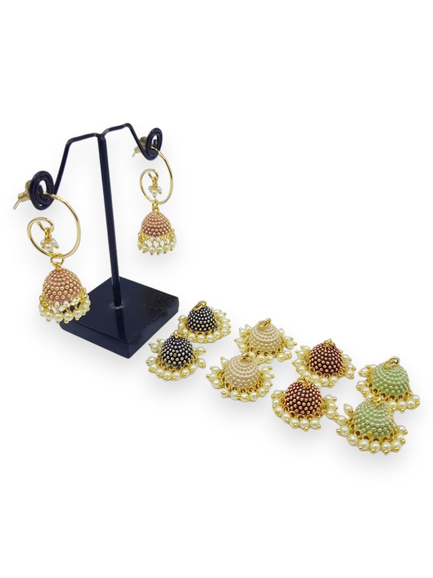 EARRING IN TRADITIONAL RAJWADI STYLE | DESIGN - 23354