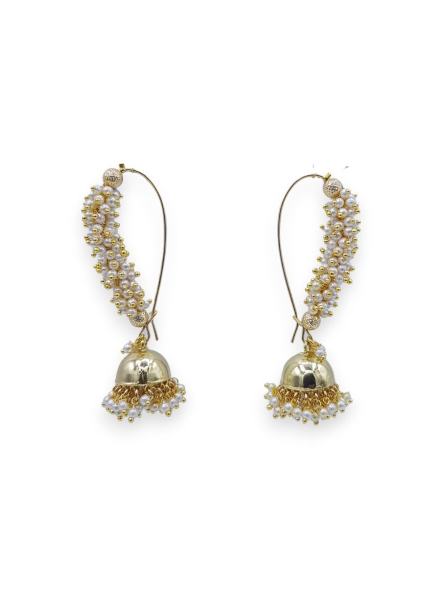 EARRING IN TRADITIONAL RAJWADI STYLE | DESIGN - 23543
