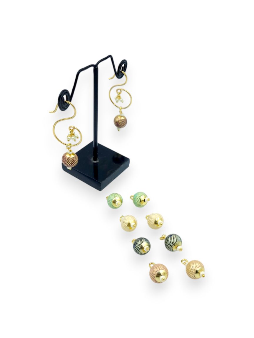 EARRING IN TRADITIONAL RAJWADI STYLE | DESIGN - 23860