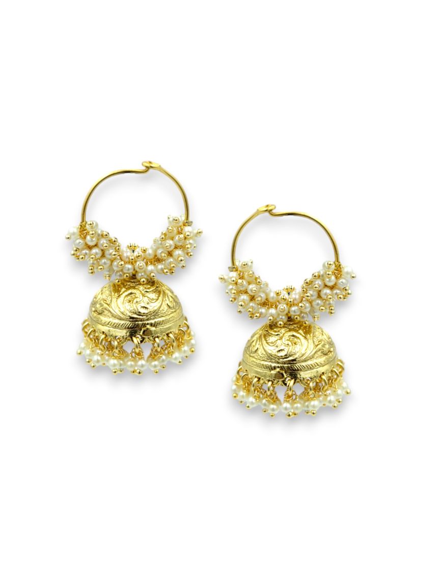 EARRING IN TRADITIONAL RAJWADI STYLE | DESIGN - 24029