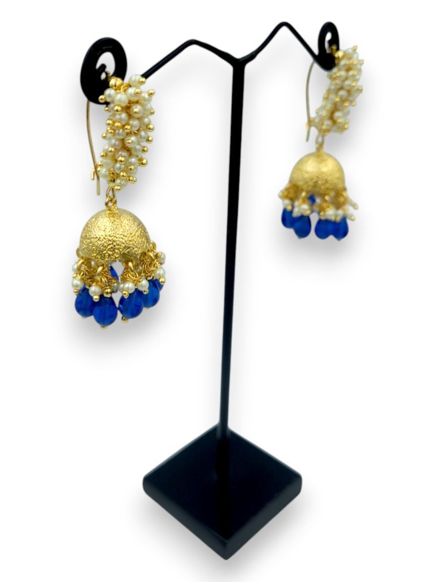 EARRING IN TRADITIONAL RAJWADI STYLE | DESIGN - 24099