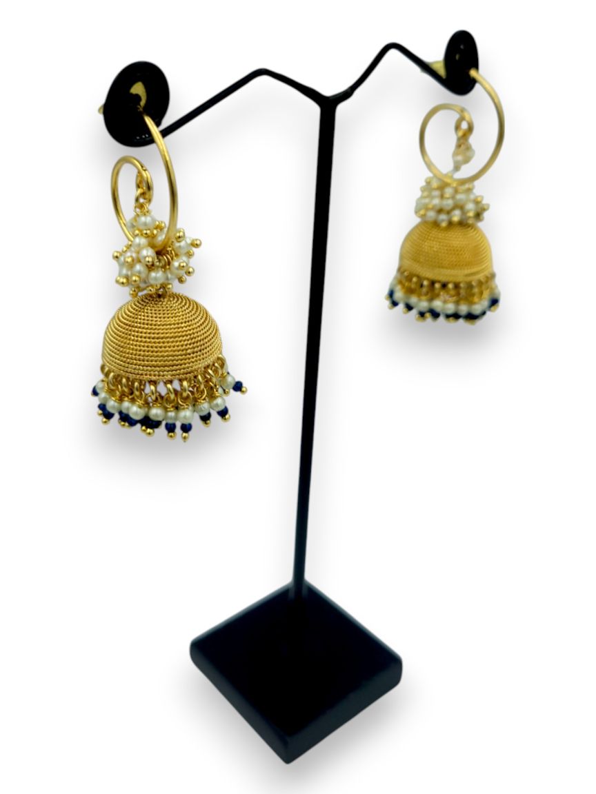 EARRING IN TRADITIONAL RAJWADI STYLE | DESIGN - 24133